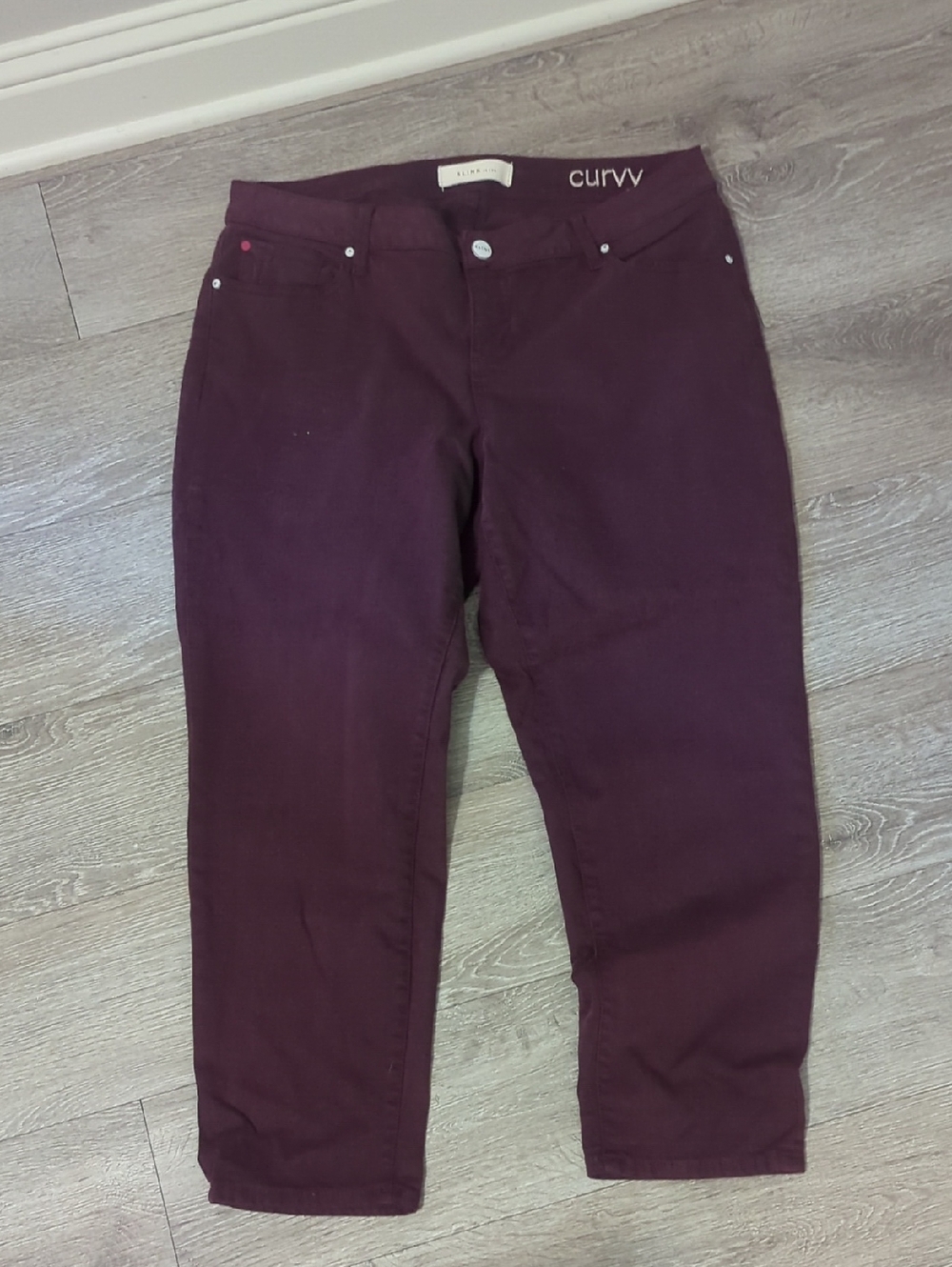 Slink Curvy Women's Boyfriend Jeans - Plum, 16